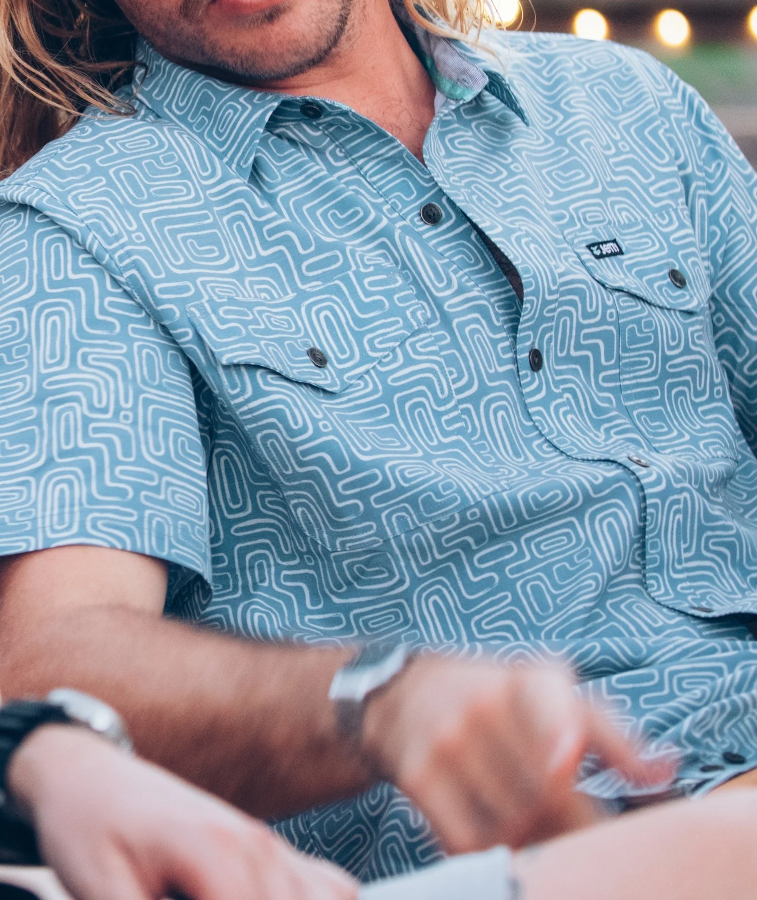 Wellspoint Oystex Shirt - Light Blue - Image 2