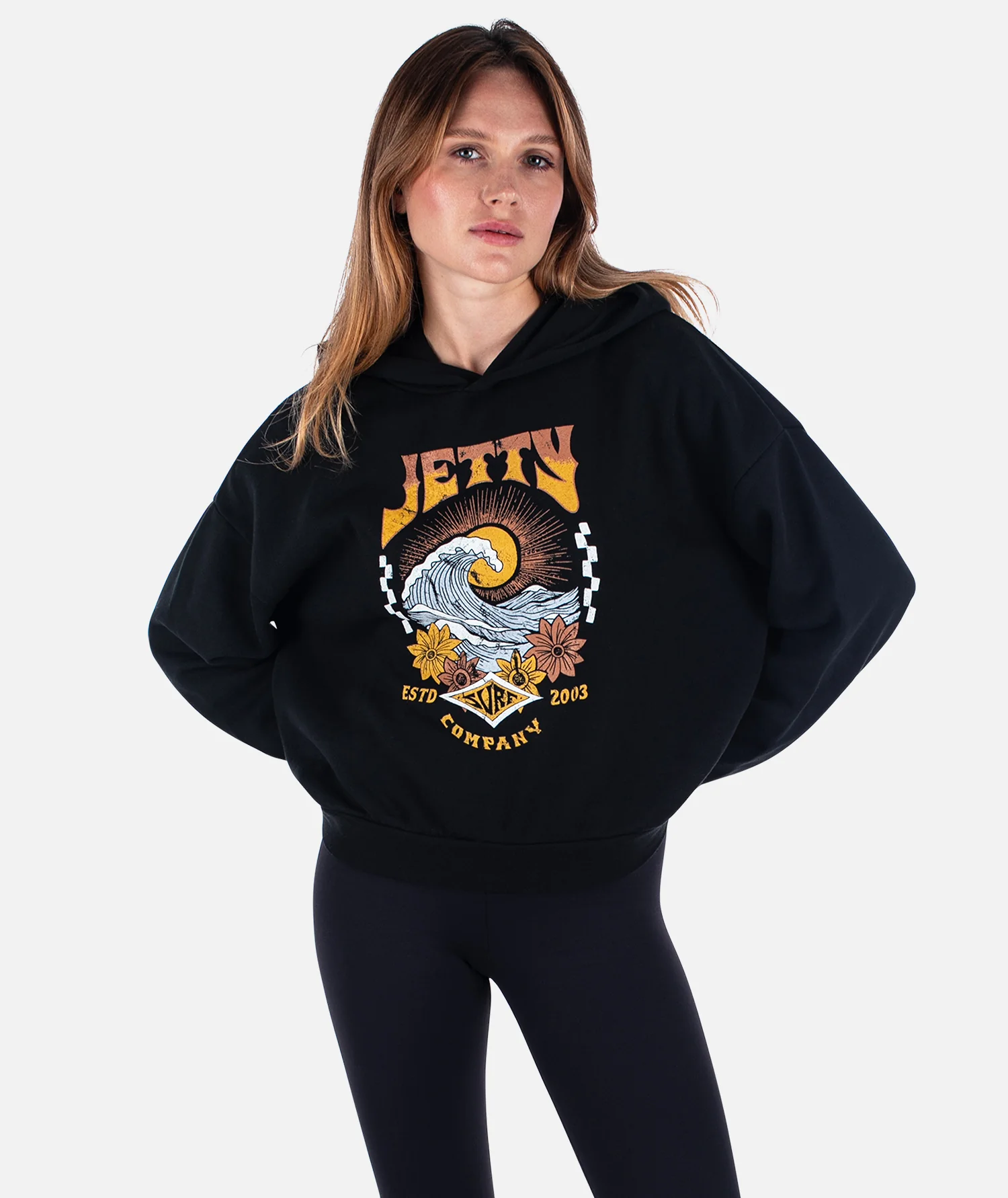Whitecap Hoodie - Black